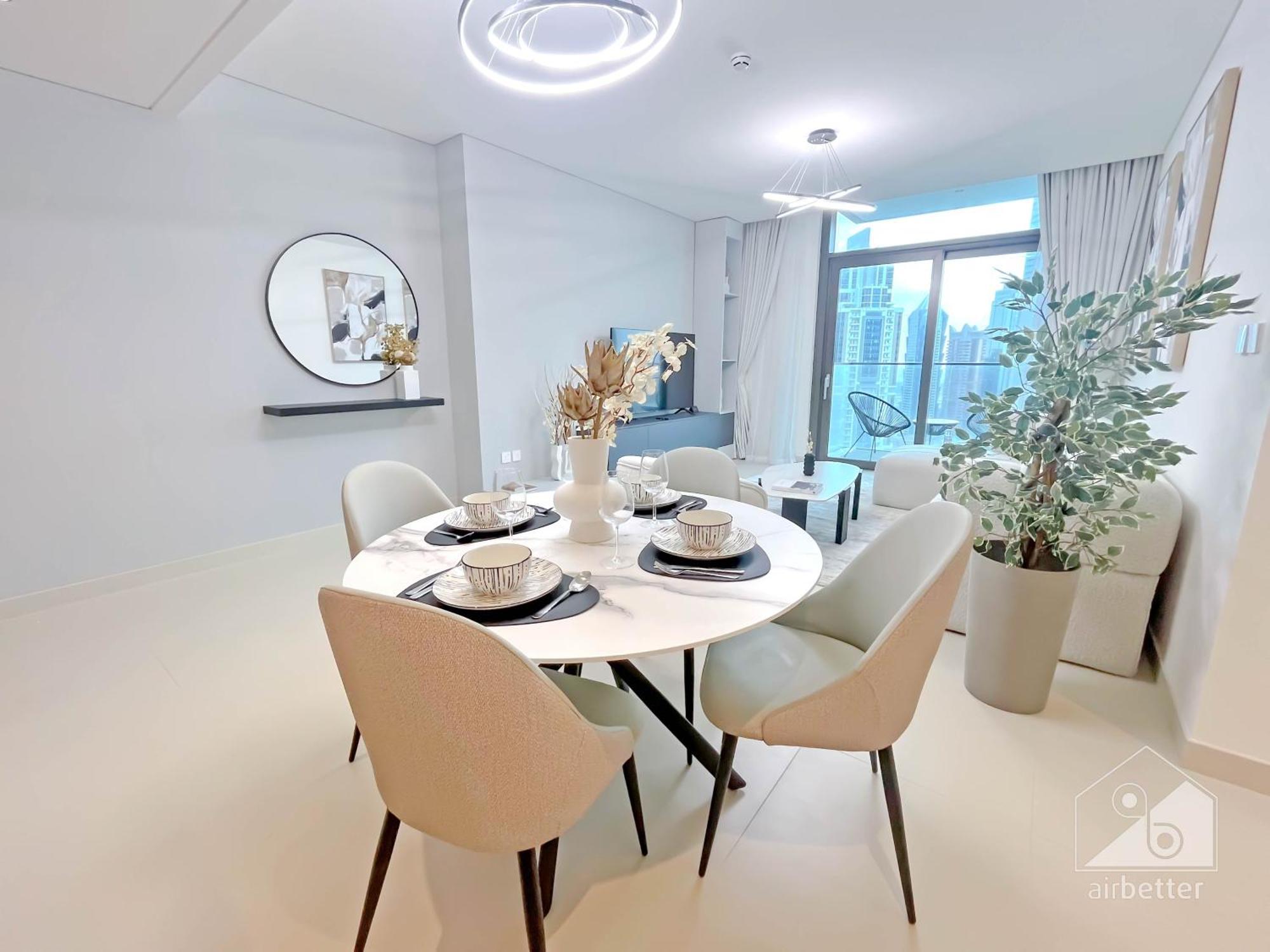 דובאי Burj Crown Luxury 2-Bedroom With Balcony מראה חיצוני תמונה