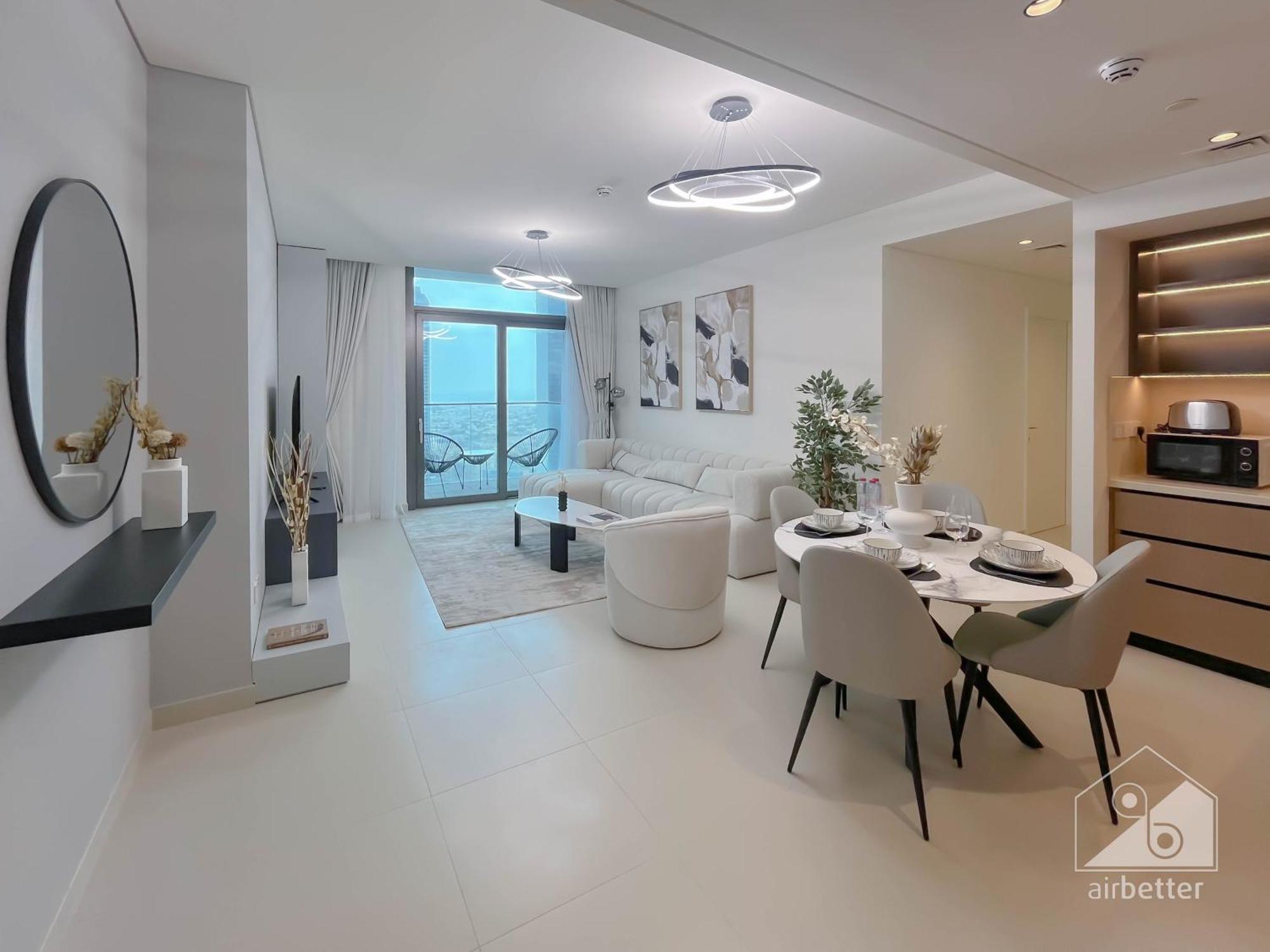 דובאי Burj Crown Luxury 2-Bedroom With Balcony מראה חיצוני תמונה